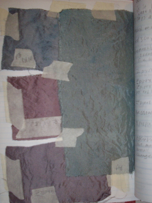 If it aint written down it didn’t happen! Keeping a dye journal for repeatable colour