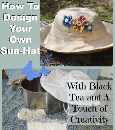 How to Create Your Own Designer Sun hat