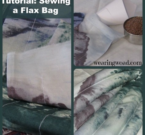 Sew Your Own Flax Seed Microwavable Heating Pad