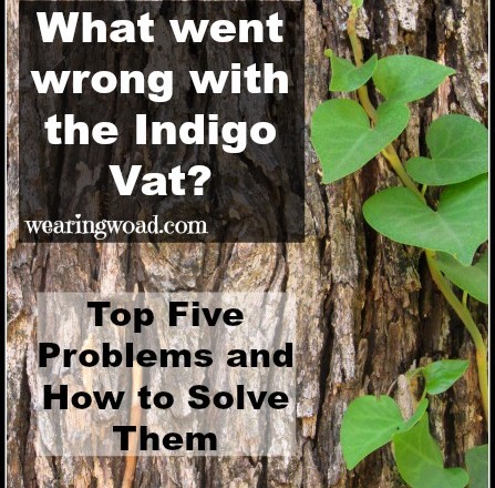 What went wrong with the Indigo Vat? Top Five Problems and How to Solve Them
