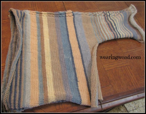 Knitting a Vertically Stripped Sweater: Part Four