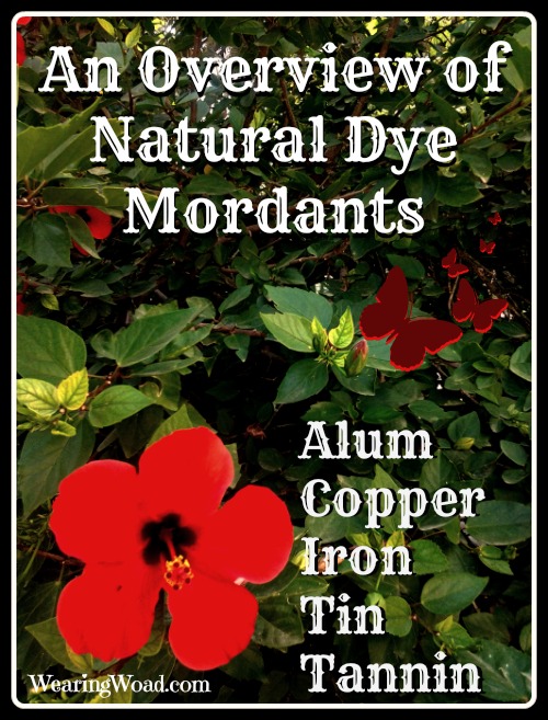 Overview of Natural Dye Mordants