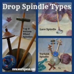 drop spindle types