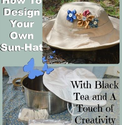 How to Create Your Own Designer Sun hat