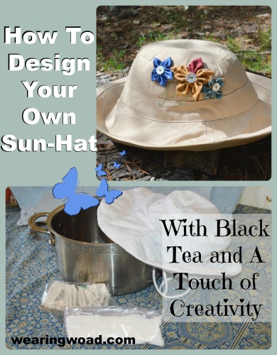 How to upcycle your own designer sun-hat