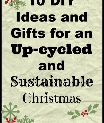 DIY Gifts and Ideas for an Up-cycled Christmas