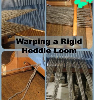 Saori Weaving Tutorial: Warping a Rigid Heddle Loom