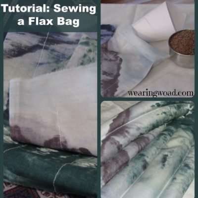 Sew Your Own Flax Seed Microwavable Heating Pad