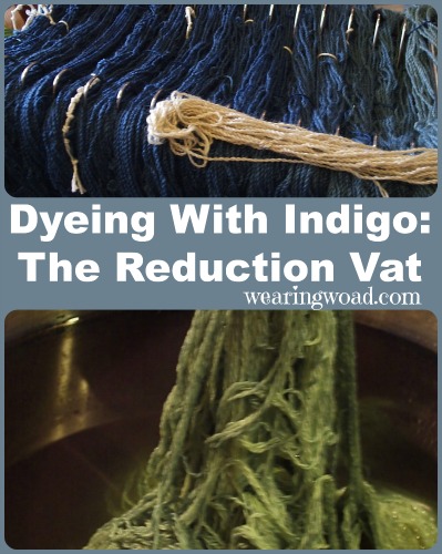 dyeing with natural indigo the reduction vat