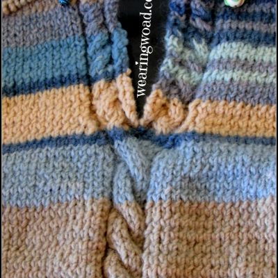 A Work in Progress Part Three: Knitting a Vertically Striped Sweater