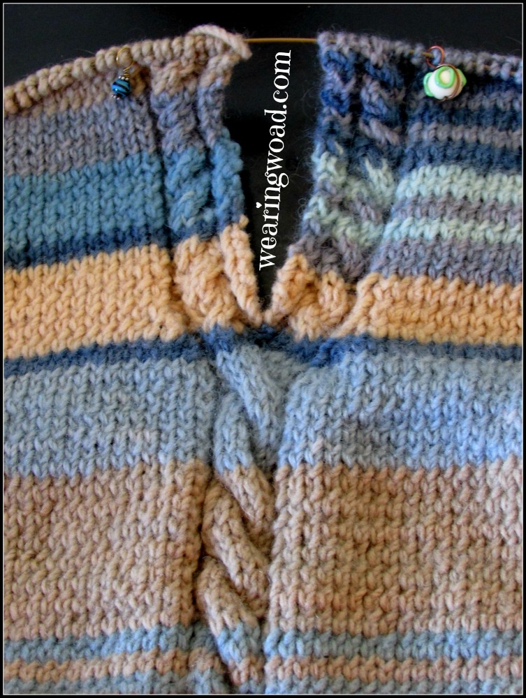 vertical-stripped-sweater-cable-split-neckline